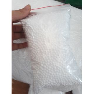 Hạt xốp trắng cho hộp quà làm đồ chơi túi 10g