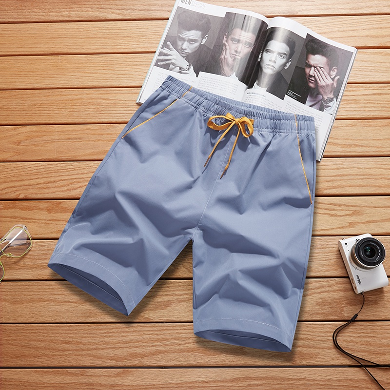 Quần Short Dây Rút Lưng Thun Thời Trang Mùa Hè Cho Nam