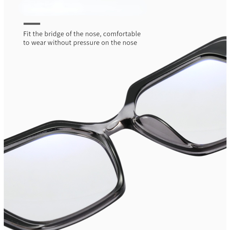 (KIQI-FASHION) COD Kính Chống Tia Uv400 Gọng Mắt Mèo Thời Trang Phương Tây Cho Nam Nữ