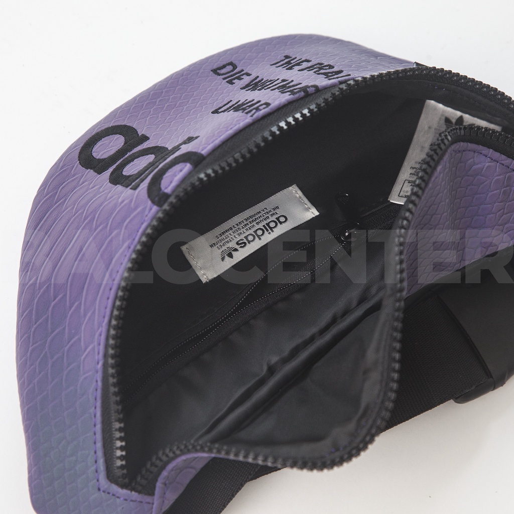 Túi Đeo Chéo Nam Nữ Chất Liệu Phản Quang Độc Lạ Reflective Waist Bag Purple 100% Polyester - Balocenter