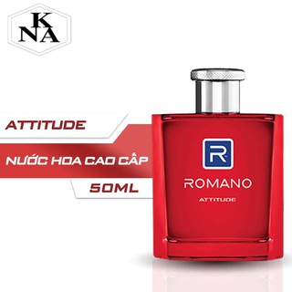 Nước hoa cao cấp Romano Attitude nồng ấm cá tính hương nam tính 50ml