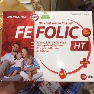 Fe Folic bổ sắt, bổ máu, GIẢM THIẾU MÁU DO THIẾU SẮT, HỖ TRỢ QUÁ TRÌNH TÁI TẠO MÁU