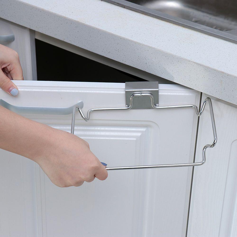 Giá Treo Túi Rác Gắn Cửa Tủ Chén Tiện Lợi