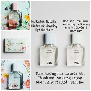 (SẴN SHIP)SET NƯỚC HOA ZARA AUTH