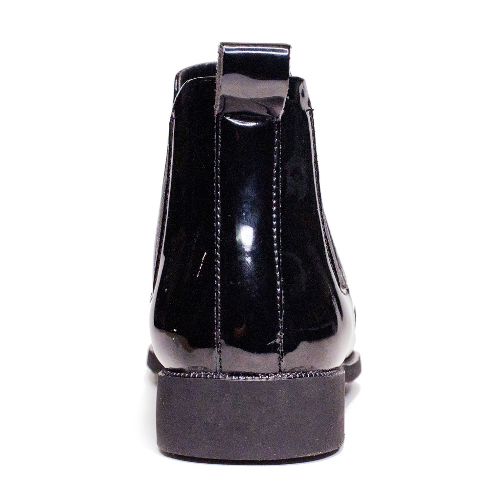 Giày Boot Nam AROTI Cao Cổ Chất Đẹp Cao Cấp,Đế Khâu Siêu Bền, Tăng Chiều Cao 3cm Form Hàn Màu Đen - CB520-B(L)