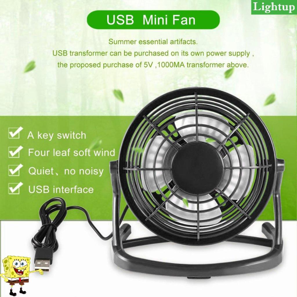 Quạt USB cỡ nhỏ Di động Máy tính siêu câm Máy tính làm mát USB Máy làm mát Bàn làm mát Quạt mini