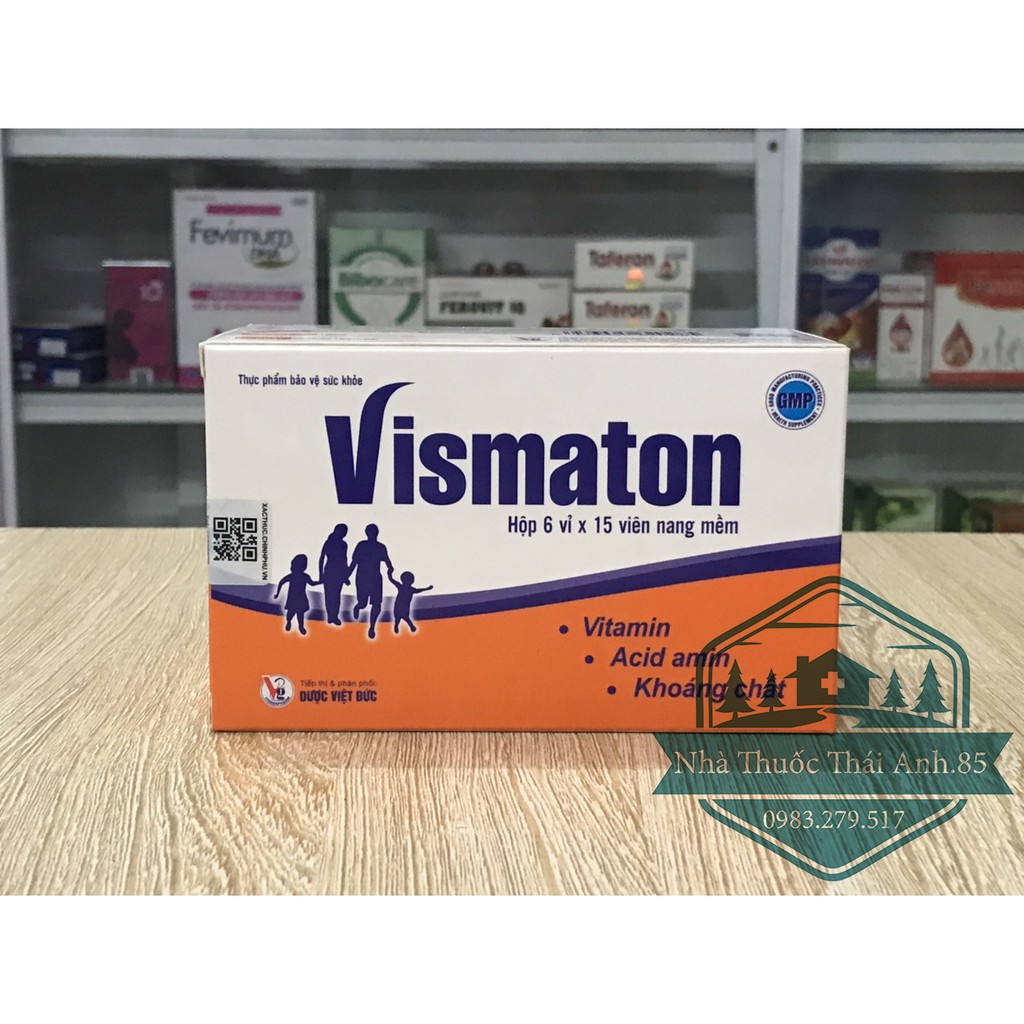 Vismaton  Viên Uống - Bổ Sung Vitamin Tổng Hợp