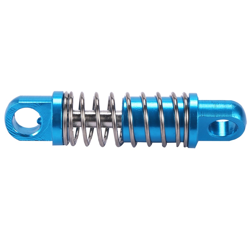 2 Phuộc giảm xóc ngắn màu xanh dương bằng nhôm 1/28 cho xe điều khiển từ xa WLtoys K969 K989 K999 P929 4WD