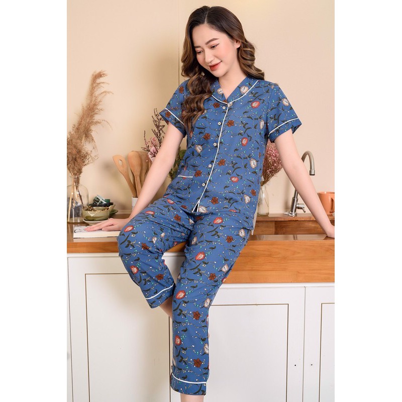 BỘ PIZAMA LỤA VIỆT THẮNG