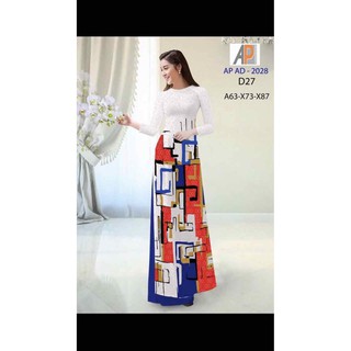 vải áo dài lập thể 
