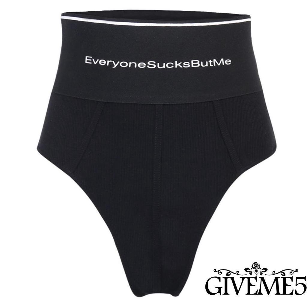 Quần Lót Nữ Cạp Cao Co Giãn Cá Tính Quyến Rũ