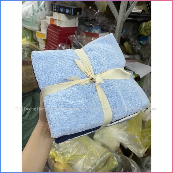 SÉT 5 KHĂN TẮM COTTON HÀN QUỐC CỰC SỊN SÒ kt 40*78cm
