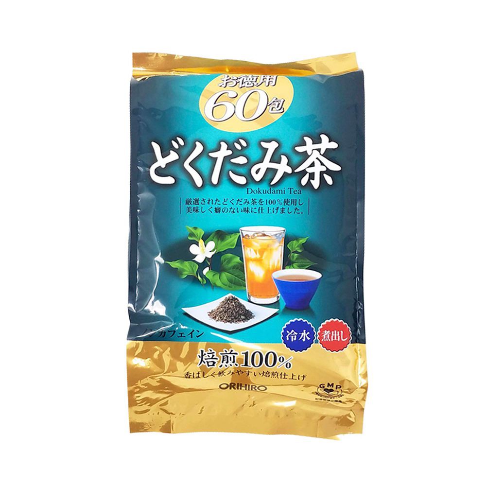 Trà Lá Ổi ORIHIRO Nhật Bản Gói 60 Túi /TRÀ DIẾP CÁ DOKUDAMI TEA ORIHIRO Nhật Bản