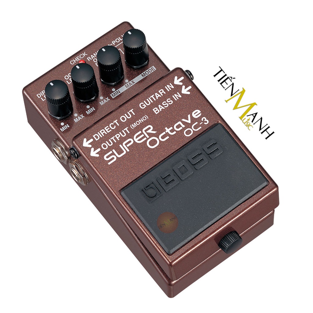 [Chính Hãng] Phơ Guitar Boss OC-3 Super Octave - Bàn Đạp Fuzz Pedals Effects OC3