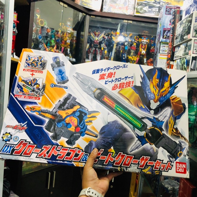 Đồ chơi siêu nhân BANDAI Kamen Rider Build DX Closed Dragon & Beat Closer SET