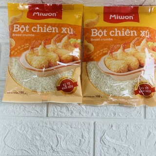 Bột chiên Xù màu trắng 100g Mới