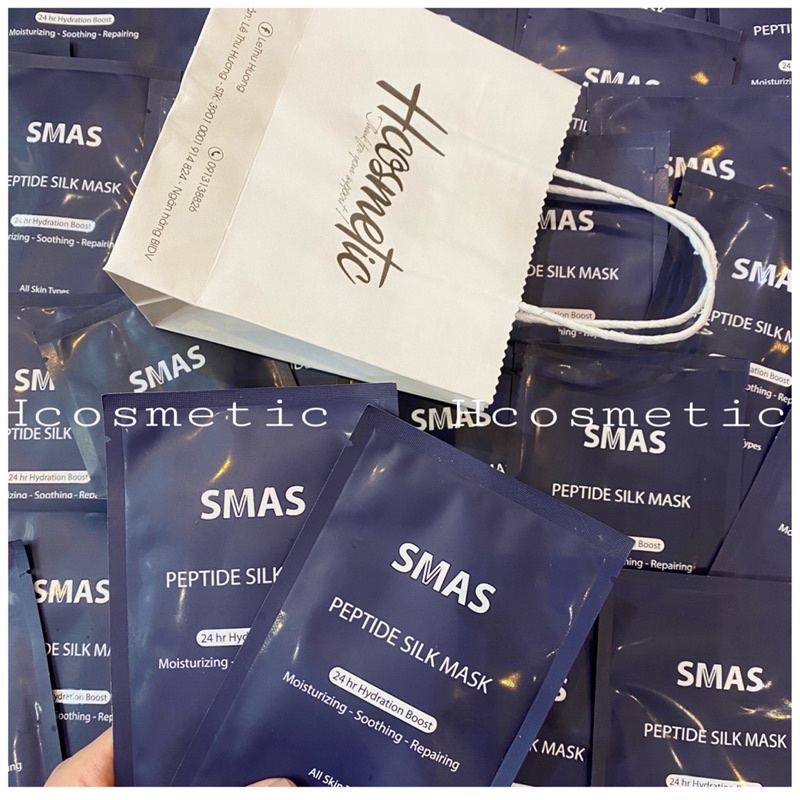 MẶT NẠ DƯỠNG &amp; PHỤC HỒI DA - SMAS Peptide Silk Mask