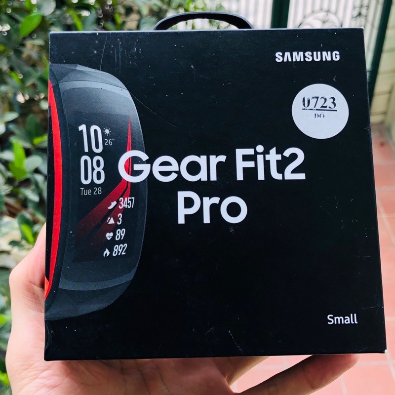 Vòng đeo tay thông minh Samsung Gear Fit2 Pro - Hàng chính hãng