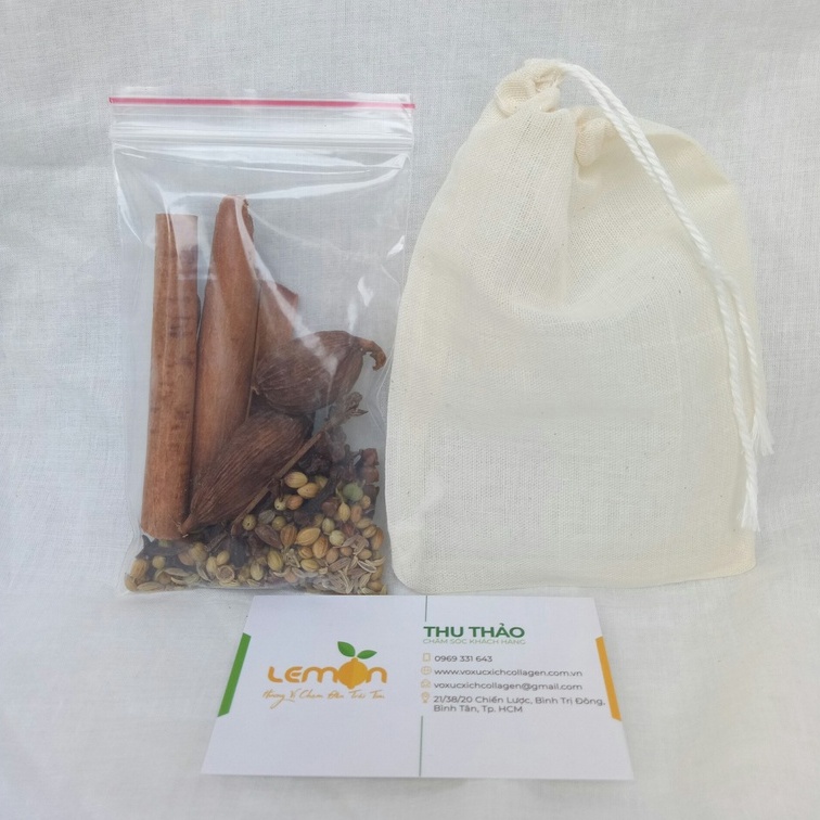 Combo 10 set gia vị thảo mộc nấu phở chuẩn vị - Tặng kèm túi lọc