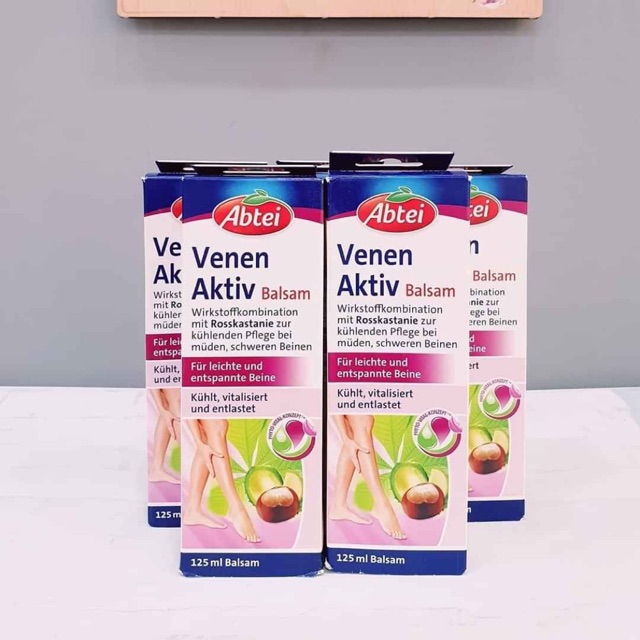Kem Bôi Trị Giãn Tĩnh Mạch Venen Aktiv Creme Balsam Abtei