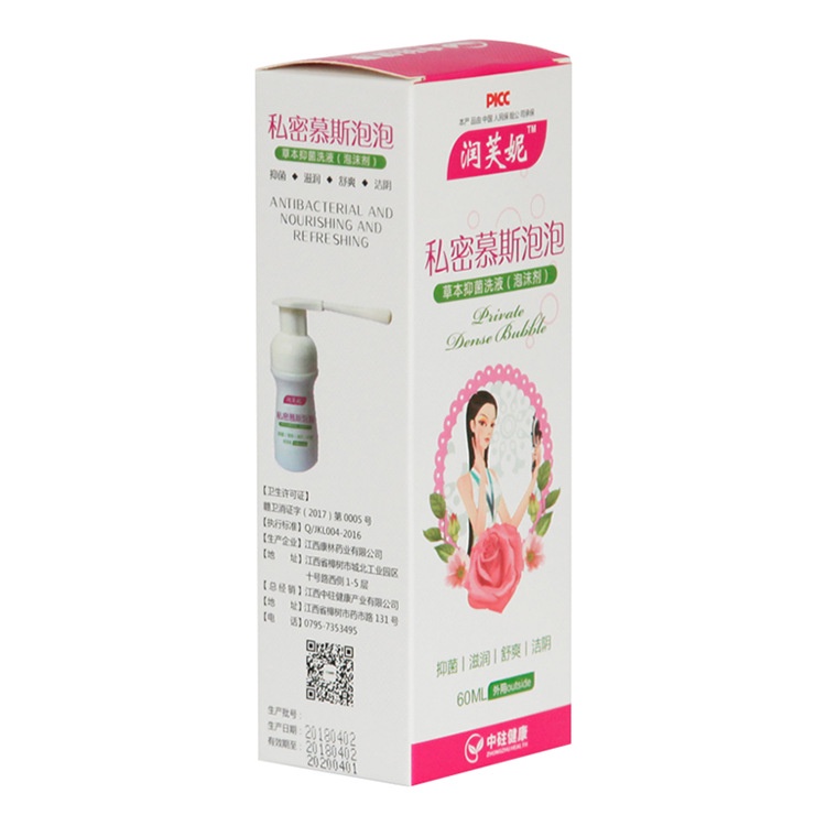 Dung dịch vệ sinh phụ nữ thảo dược Runfoni 60ml, nước rửa phụ khoa giảm ngứa, khí hư huyết trắng - Haha Shop
