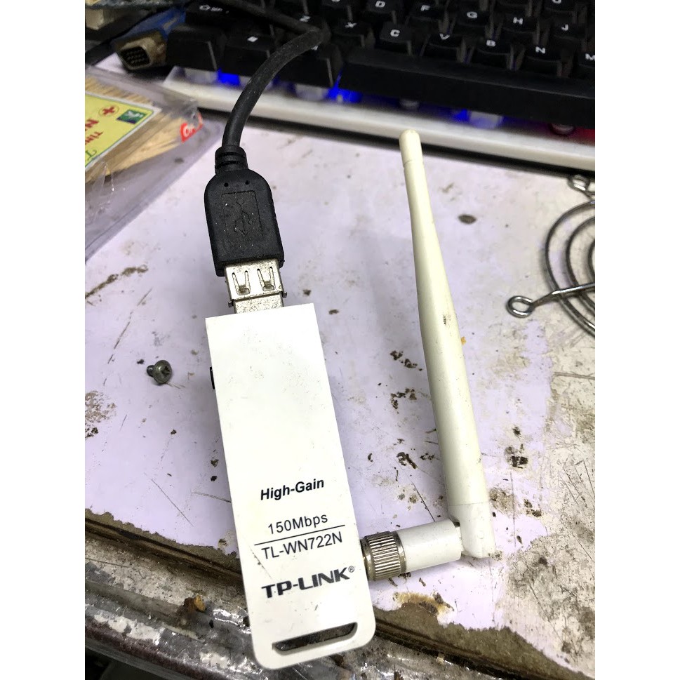 USB Wifi Thu Sóng TPLink TL-WN722N - Hàng Chính Hãng (Cũ)