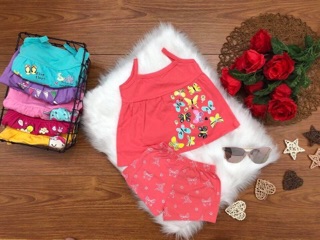 Set 3 bộ 2 dây bé gái