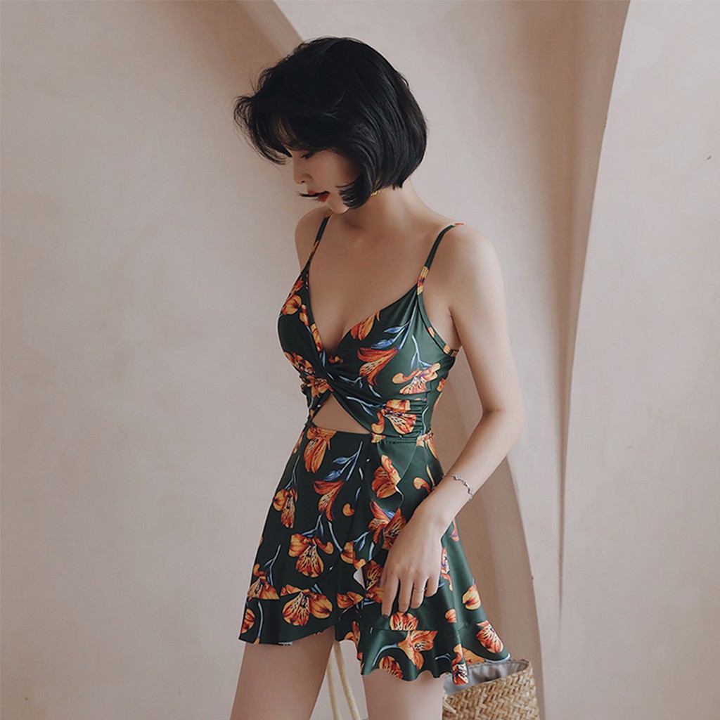 Bộ Đồ Bơi Một Mảnh Phong Cách Vintage Cho Nữ | BigBuy360 - bigbuy360.vn