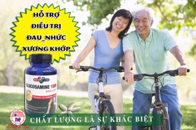 [chính hãng] GLUCOSAMINE 1500 mediphar USA