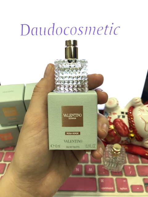 [ mini ] Nước hoa Valentino Donna Rosa Verde EDT 6ml | Thế Giới Skin Care