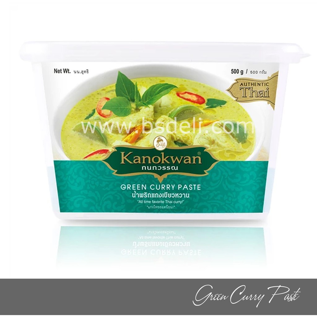 Cà ri xanh 500g Kanokwan - Green Curry Paste