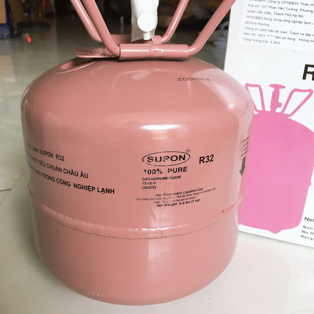 Gas lạnh điều hòa R32 Supon 3kg