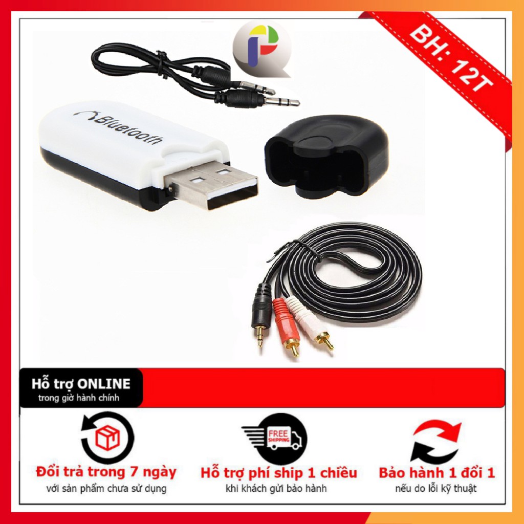 USB Bluetooth HJX001 - Chuyển đổi thiết bị âm thanh thường thành thiết bị Bluetooth