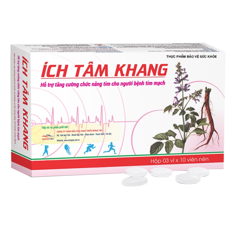 Ích Tâm Khang (30 viên) - Nhà thuốc Amipharma