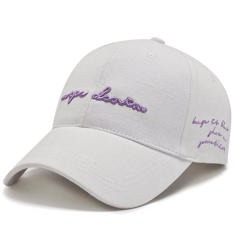 Mũ Lưỡi Trai Thêu Chữ Phong Cách Hàn Quốc