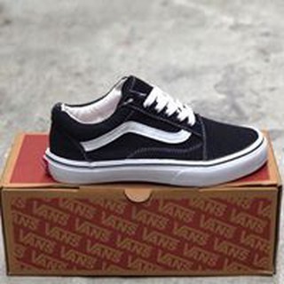 [F⚡️ASH SALE] [FLASH SALE] Giầy VANS Old đen kẻ trắng HOT HIT
