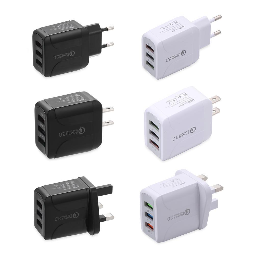 Cốc Sạc Nhanh 3 Cổng USB 3.0