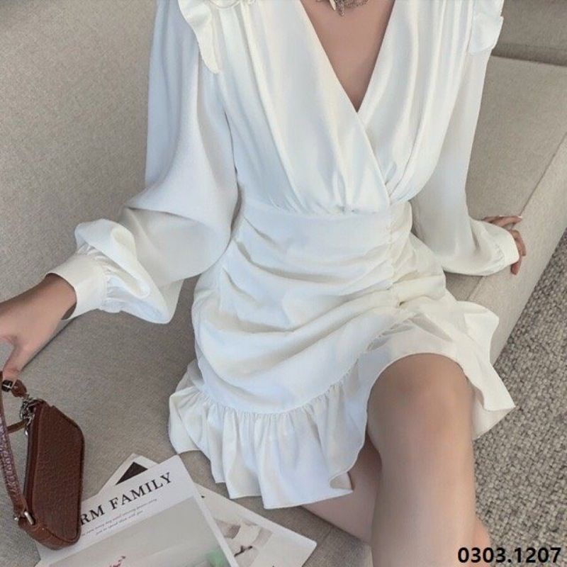 Váy trắng xinh size SM