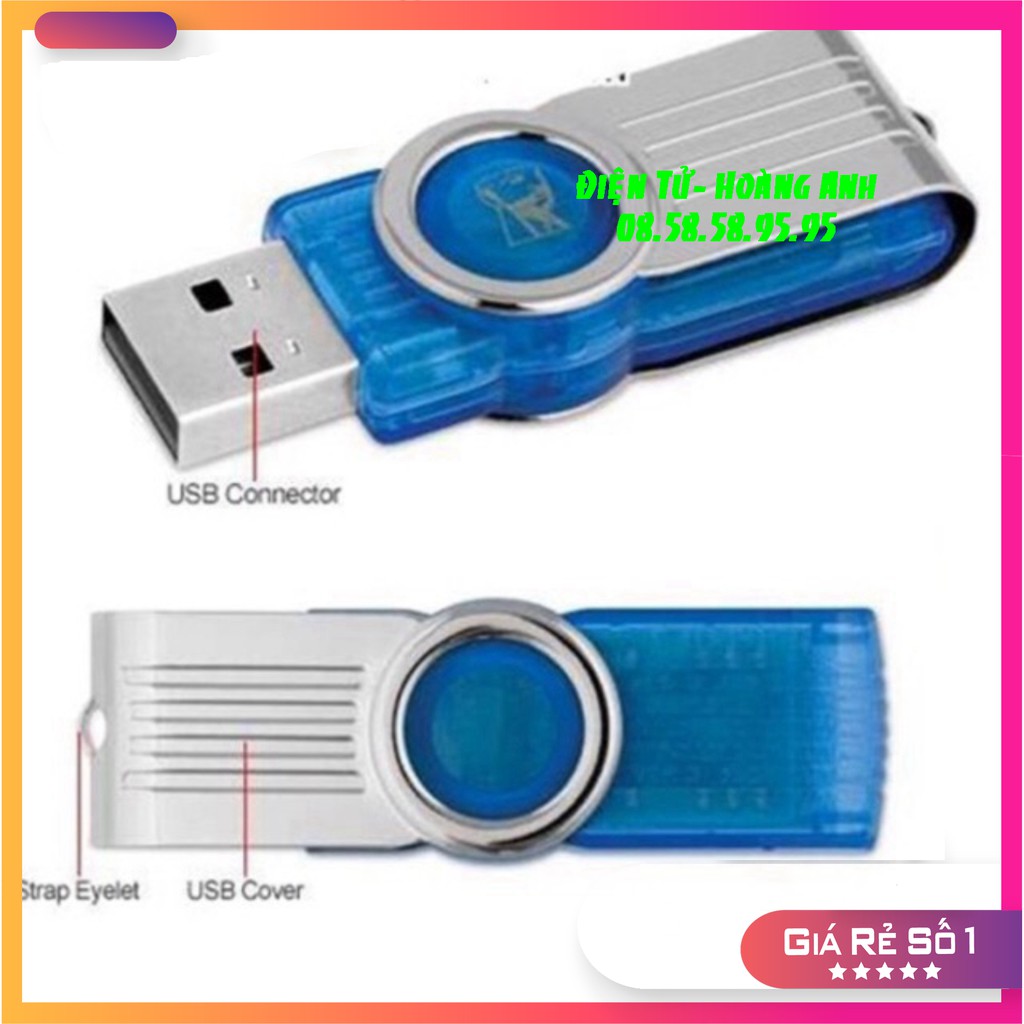 USB Kingston DataTraveler DT101 - 2G - 4G - 8G - 16G - 32G BH 12 tháng