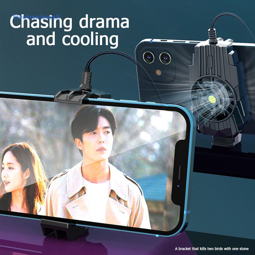 Quạt Tản Nhiệt Điện Tử Thông Minh Kết Nối Usb Hỗ Trợ Chơi Game Pubg Trên Điện Thoại