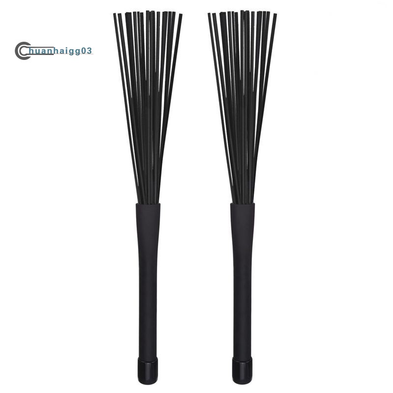 1 Cặp Dùi Trống Có Thể Thu Vào Kích Thước 32cm Màu Đen