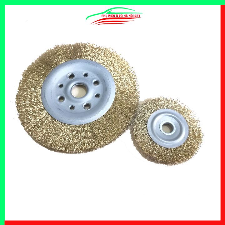 Chổi đánh gỉ sắt, lưỡi mài chà đánh gỉ đường kính từ 100 - 200mm cao cấp
