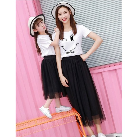 Set Cặp Chân Váy Cho Mẹ Và Bé