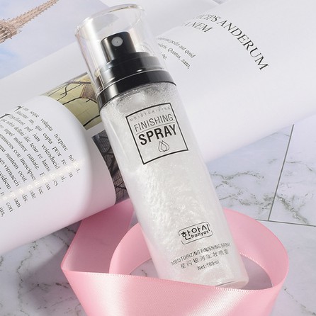 Xịt Nhũ Khóa Nền, Khóa Lớp Makeup dưỡng ấm bắt sáng highlight