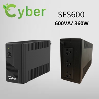 [Chính hãng] Bộ lưu điện UPS 600VA Cyber Line InterActive SES600( 600VA/360W)
