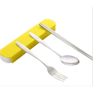 Bộ Thìa Đũa Inox Tiện Lợi