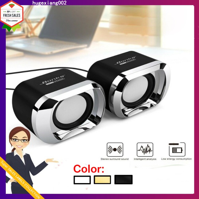 Loa Máy Tính Jack 3.5mm Âm Thanh Sống Động Chất Lượng Cao | BigBuy360 - bigbuy360.vn