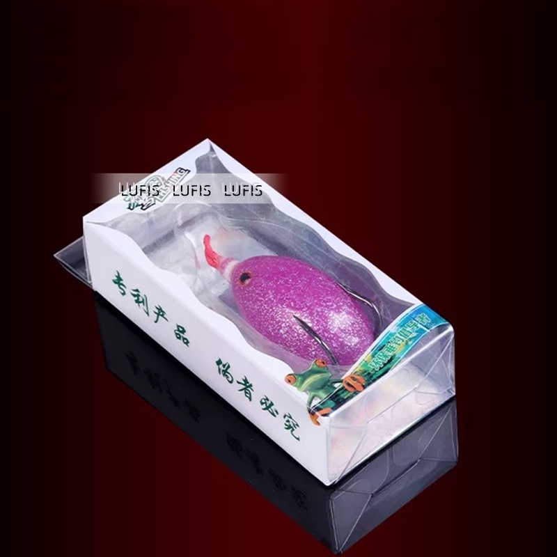 Mồi Giả Câu Cá Hình Ếch Hai Đầu Mềm 6cm/13.0g