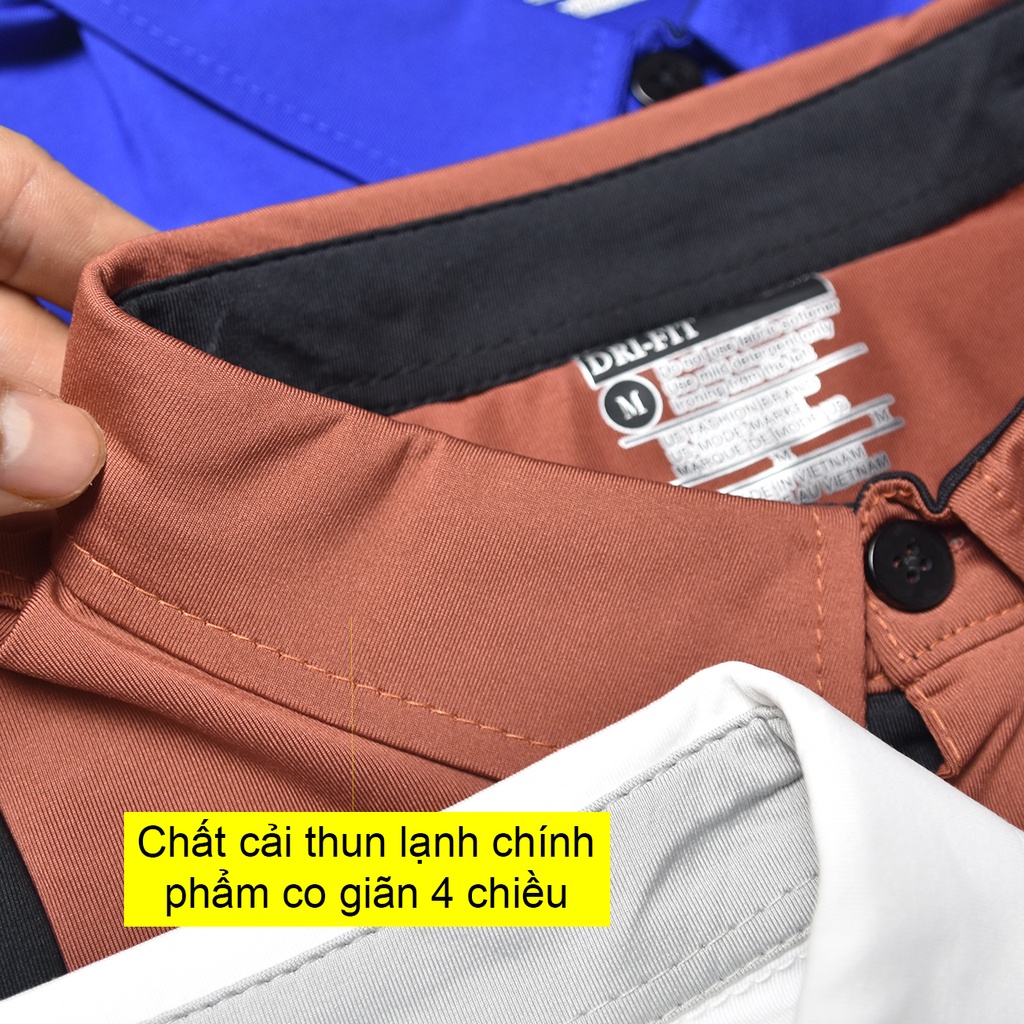 Áo thun thể thao nam cổ trụ trơn chất thun lạnh co giãn 4 chiều chính phẩm. Mã . Áo thể thao nam có cổ nam