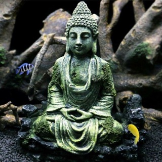 MÔ HÌNH TƯỢNG PHẬT TRANG TRÍ BỂ CÁ THỦY SINH - BỂ CÁ BÁN CẠN